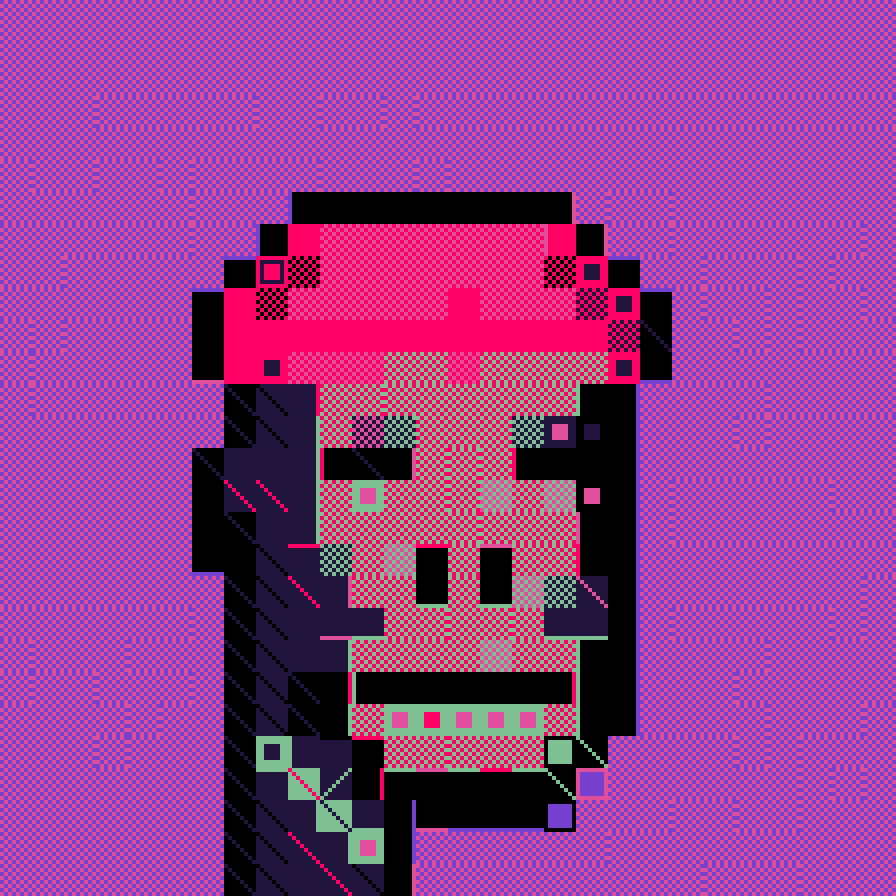 XCOPUNKS pixel art NFT